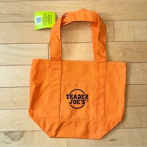 Trader Joe's Orange Tote Bag